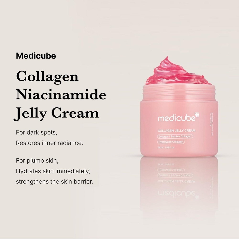 🎀 Medicube Collagen Jelly Cream – 110 ml / 3.71 fl oz - Picture 3 of 7